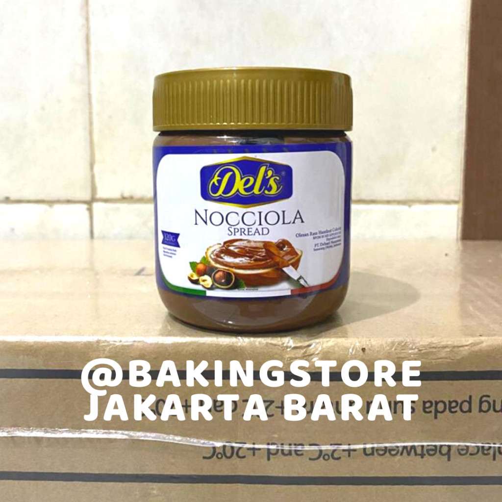 

Nocciola Choco Hazelnut Spread Dels 320 gr | Selai Hazelnut Coklat