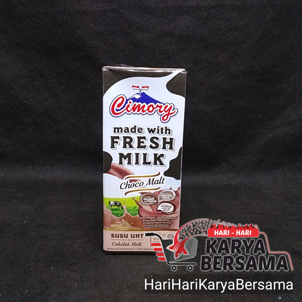 

CIMORY FRESH MILK CHOCO MALT SUSU UHT 250ML