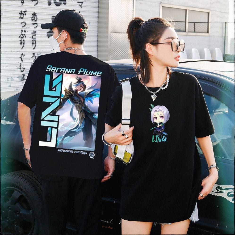 T-shirt for Men woman R.Mobile Legends T-shirt/ Ling T-shirt /LKLF T-Shirt/ Ling LKLF T-shirt /Tee