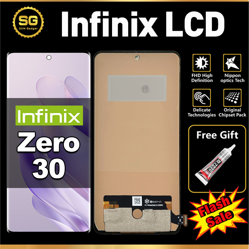 LCD Infinix Zero 30 Original Touchscreen hp Infinix Zero 30 fullset ori asli cod