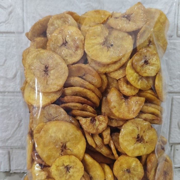 

Keripik Pisang koin manis 500 gr