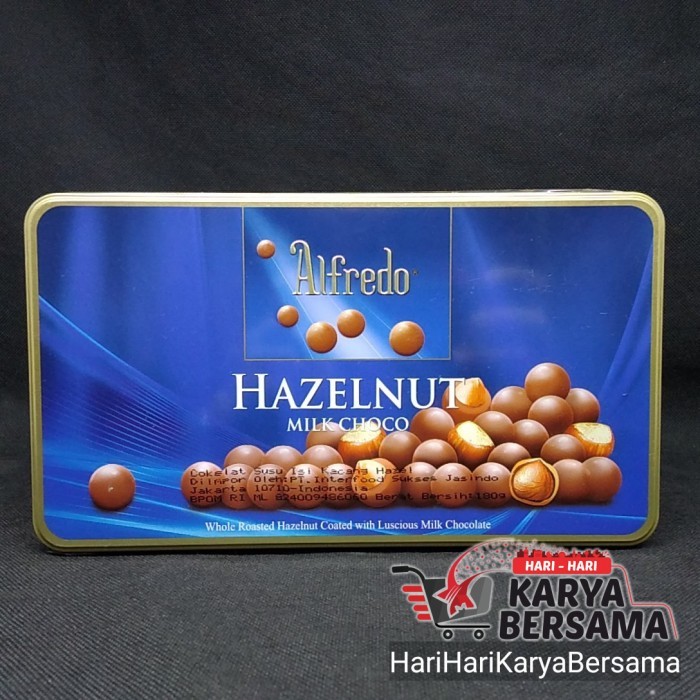 

MAKANAN RINGAN COKELAT ALFREDO MILK CHOCO HAZELNUT 180GR