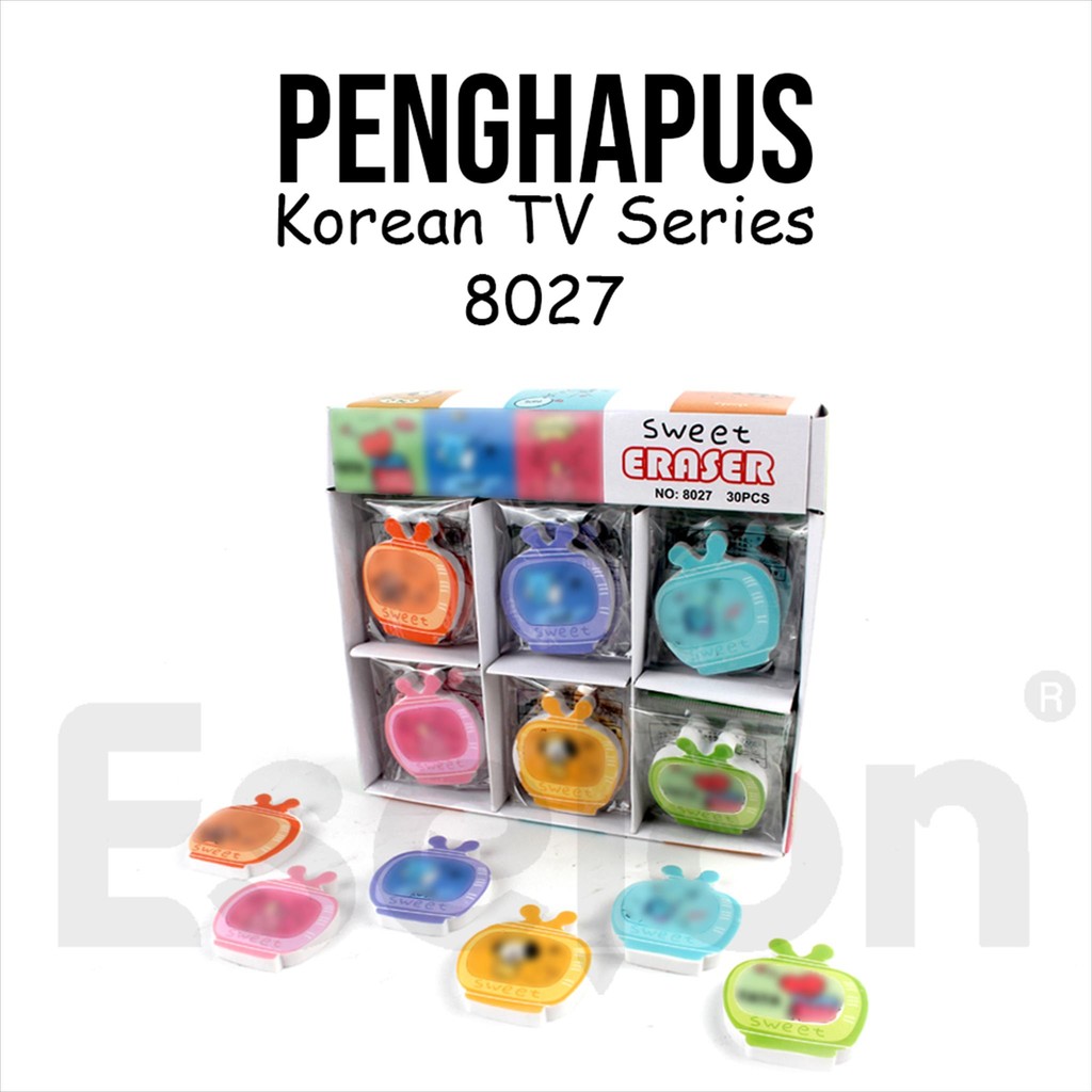 

1buah Penghapus TV Series 8027 / 1pc Penghapus Fancy Model TV
