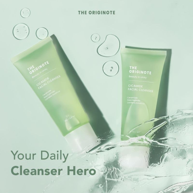 THE ORIGINOTE Cicamide Facial Cleanser 70gr - Face Wash / Sabun Wajah