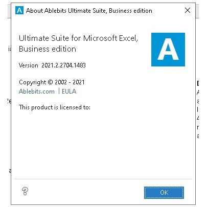 AbleBits Ultimate Suite for Excel 2021 for Windows