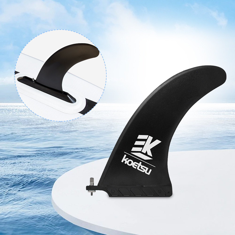 

8/9/10 Inch Nylon Plastic Thruster with Fin Screw Paddleboard Fin Detachable Surfing Accessories for Surfboards SUPs and Kayaks