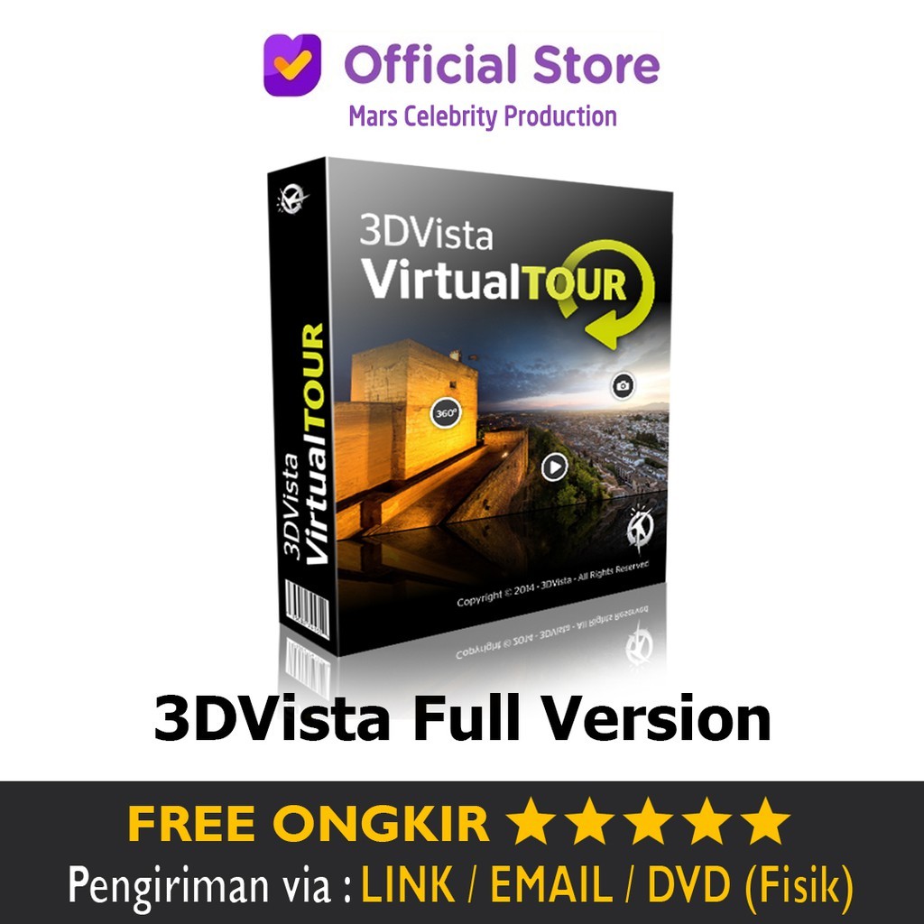 Software 3DVista Virtual Tour Site Full Version 3D Vista PRO Lifetime Premium