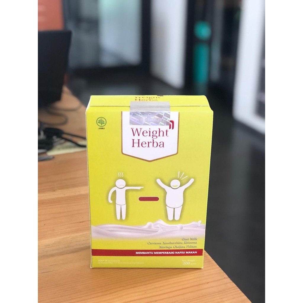 

Weight herba -Susu Penggemuk Dan Penambah Berat Badan Tanpa Gula isi 200 gram