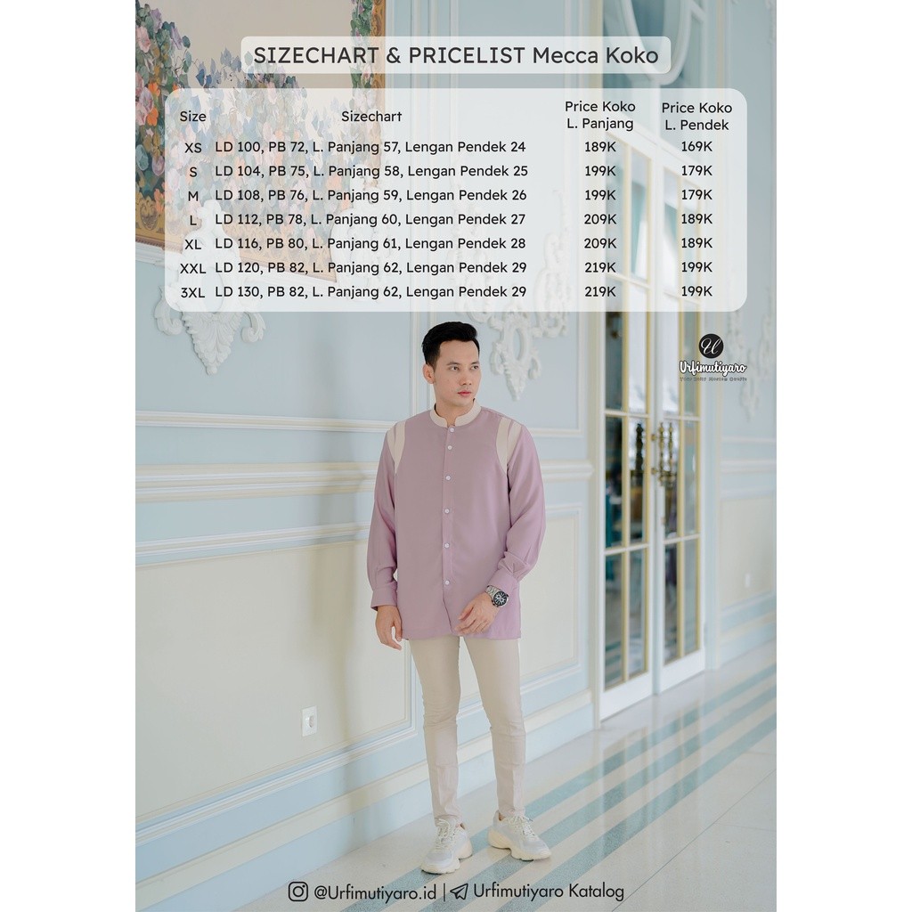 FAMSET KOKO MECCA DAD SHORT URFIMUTIYARO