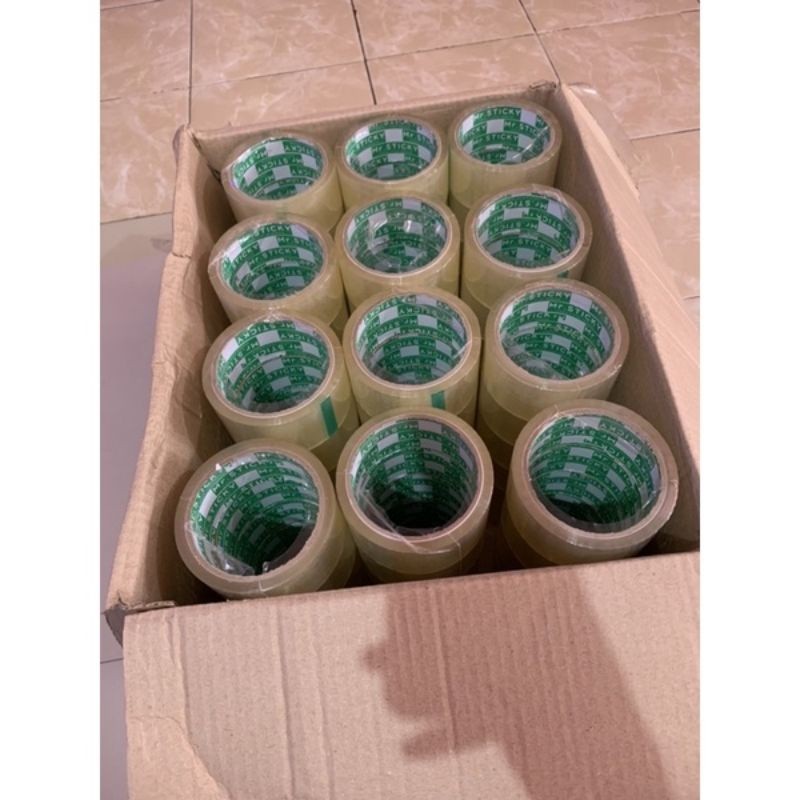 

(COD) LAKBAN BENING 2 INCH 100 YARD SETARA DAIMARU MURAH MERK MR STICKY
