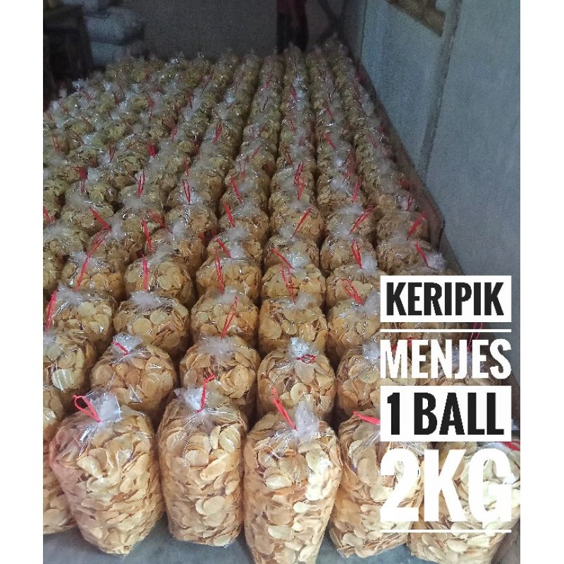 

KERIPIK TEMPE MENJES 1 BALL 2KG