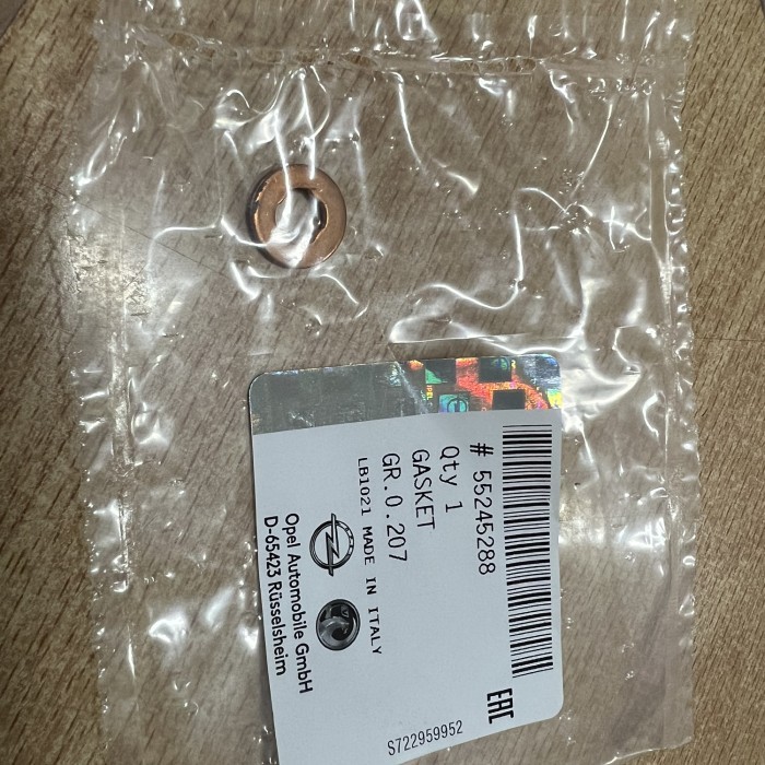 SEAL INJECTOR SPIN DIESEL / RING INJECTOR SPIN 1.3 BERKUALITAS