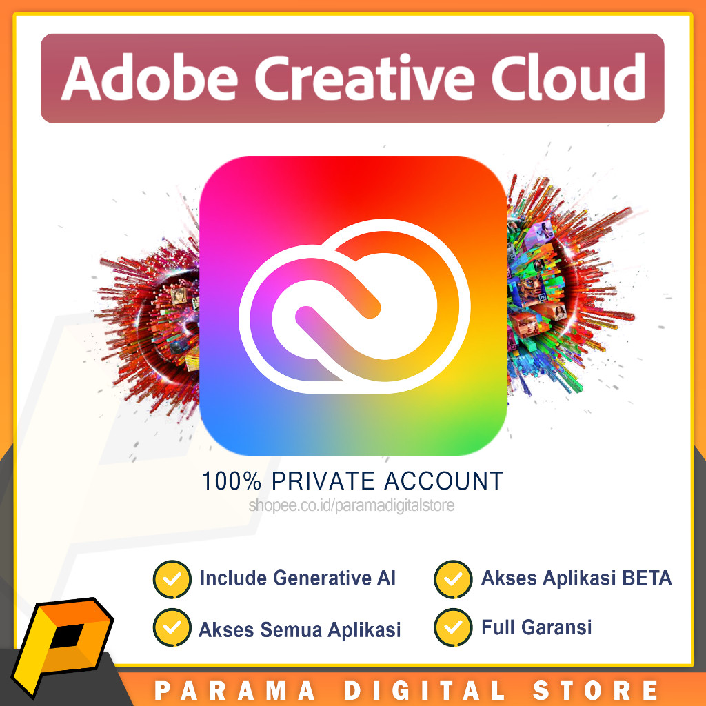 Adobe Creative Cloud All Apps | Original | Private | Full Garansi