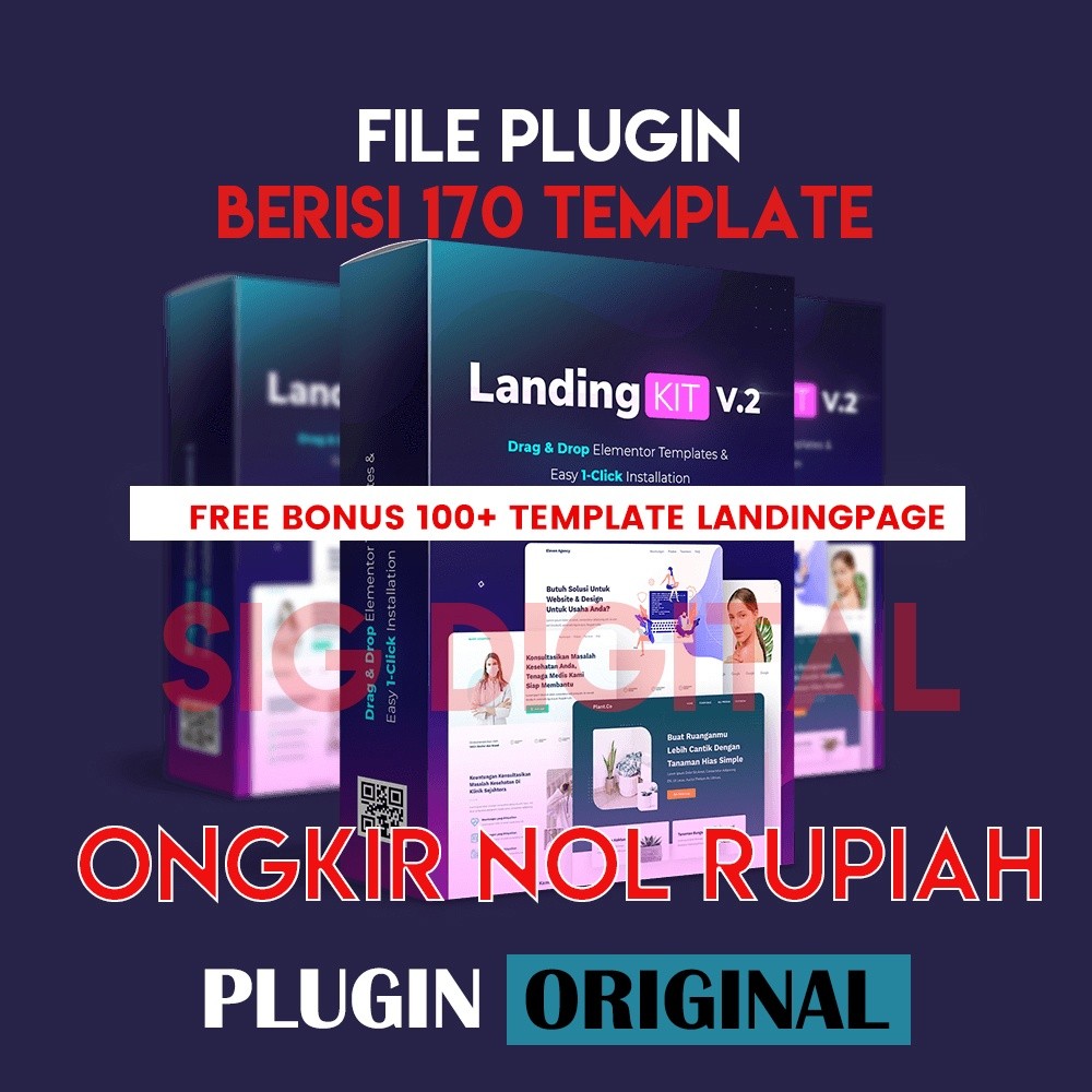 PLUGIN LANDINGKIT ELEMETOR V2 LISENSI ORIGINAL | PLUGIN WORDPRESS LANDINGKIT