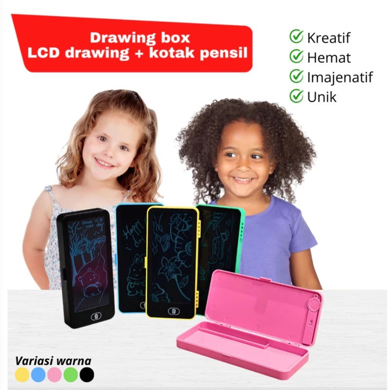 

Drawing Box Kotak Pensil Dengan Digital Pad Edukasi Dan Drawing Box Kotak Pensil 2 in 1