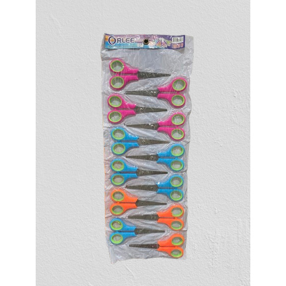

Gunting Kertas/Kain/Kardus Serbaguna Warna Warni Orlee (12 pcs)