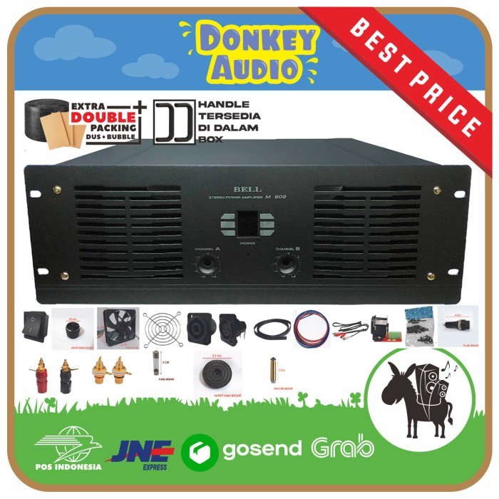 HD99 BOX POWER AMPLIFIER BELL M909 - BOX M909