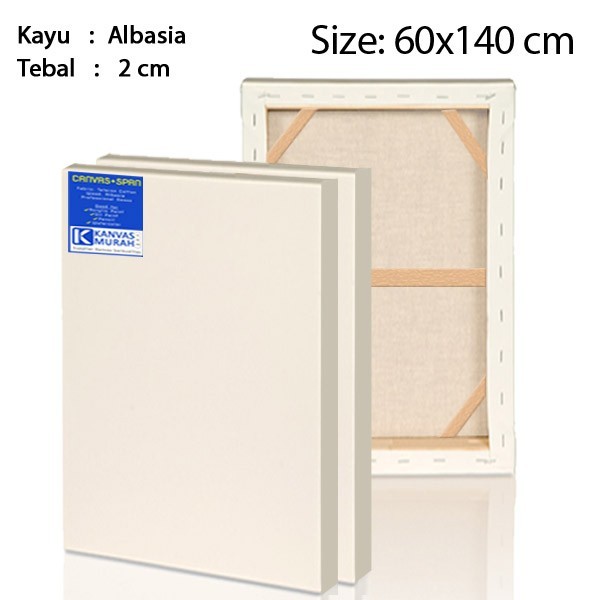 

Kanvas Lukis Spanram 60x140 cm Canvas Frame 140x60 cm
