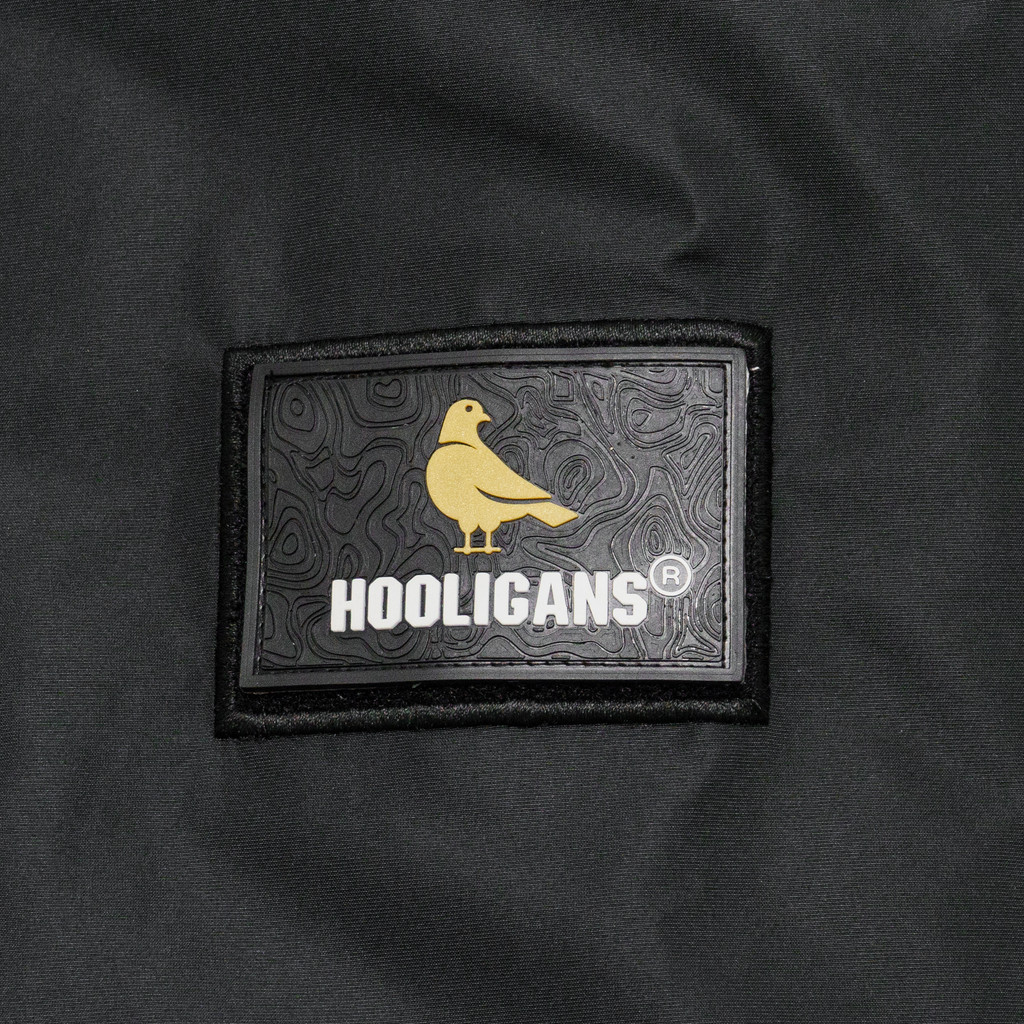 NEW HOOLIGANS JACKET BOMBER HUGO BLACK
