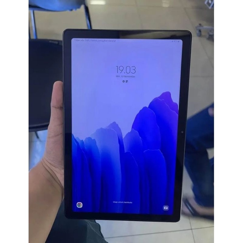 SAMSUNG TAB A7 T505 10,4inch ANDROID 12 RAM 3/32 GARANSI RESMI SEIN DLL