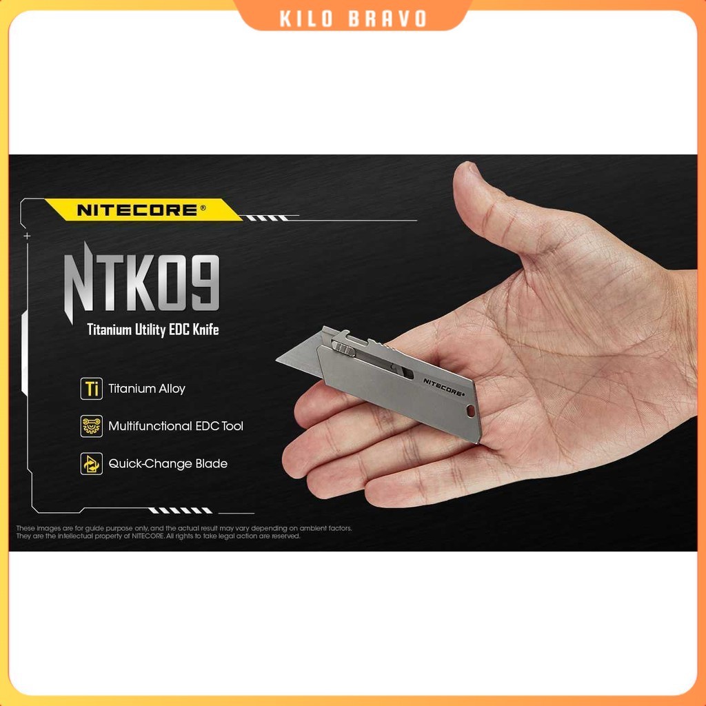 

NITECORE Cutter Quick Change Titanium Alloy - NTK09