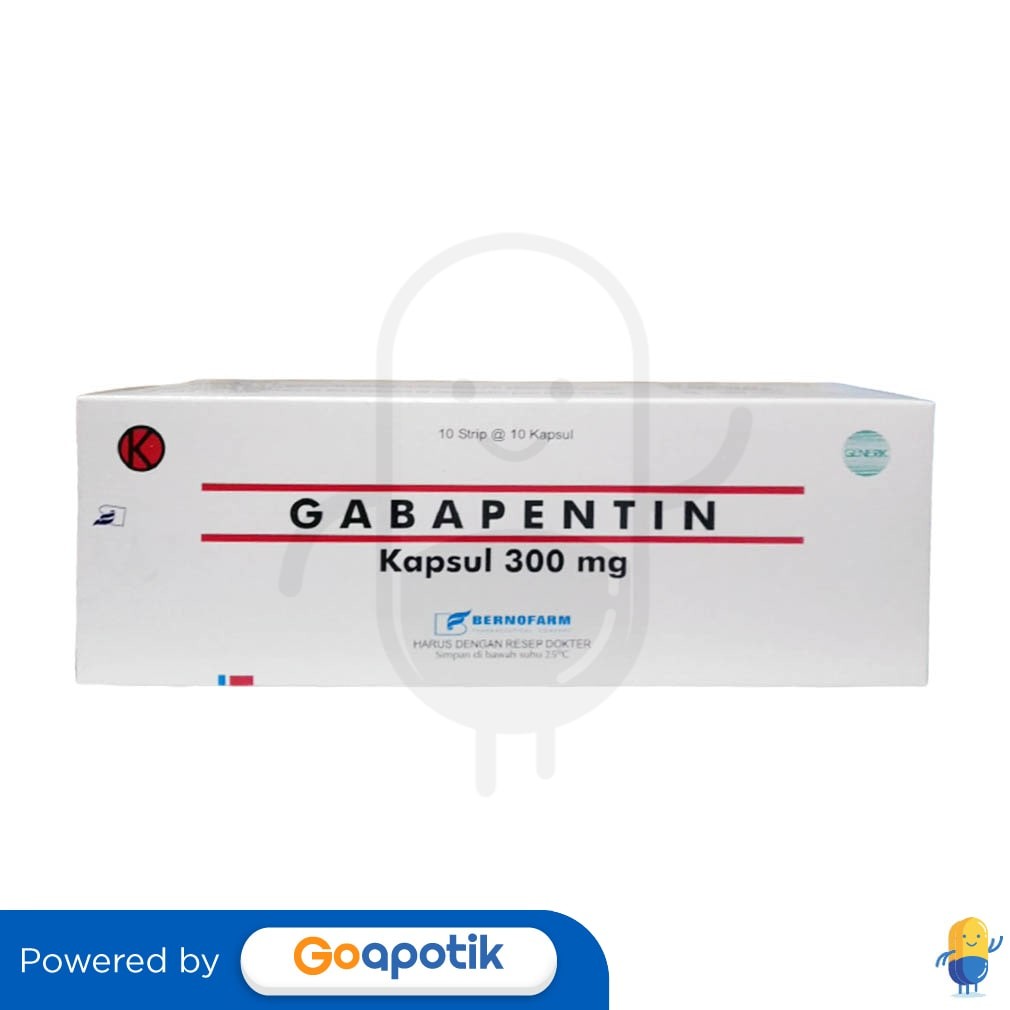 Gabapentin Bernofarm 300 Mg Box 100 Kapsul
