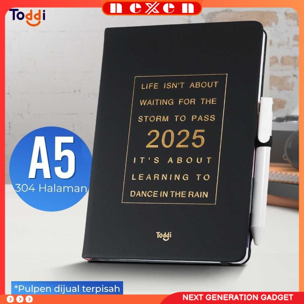 

Buku Agenda Softcover Monthly Planner Notebook 304 Halaman - TD-20251