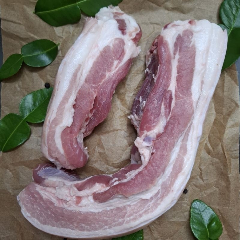 

NEW SAMCAN/SANCAM/PORK BELLY/SAMGYEOPSAL 250GR / 500GR / 1KG [MEDAN AREA - INSTANT DELIVERY] PREMIUM