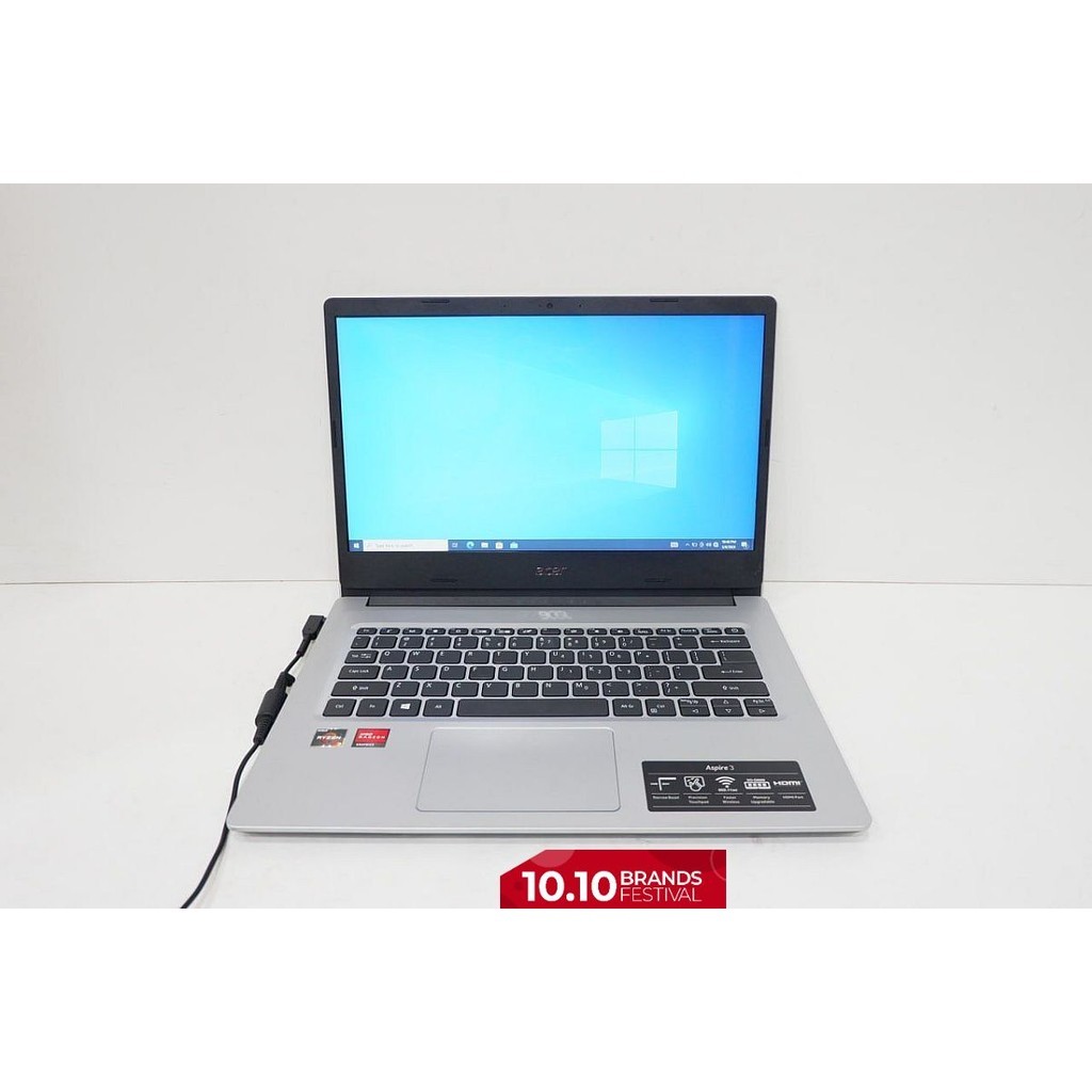 Laptop Acer Aspire A314-22 Amd Ryzen 3-3250u Radeon 16Gb 512Gb Normal Siap Pakai - Laptop Murah - La