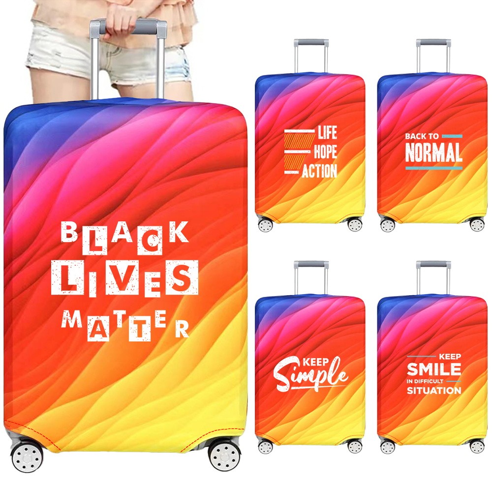 Penutup koper Travel Suitcase Set Is Suitable for 18-32 Inch Thick Dust Covers Luggage Protection Co