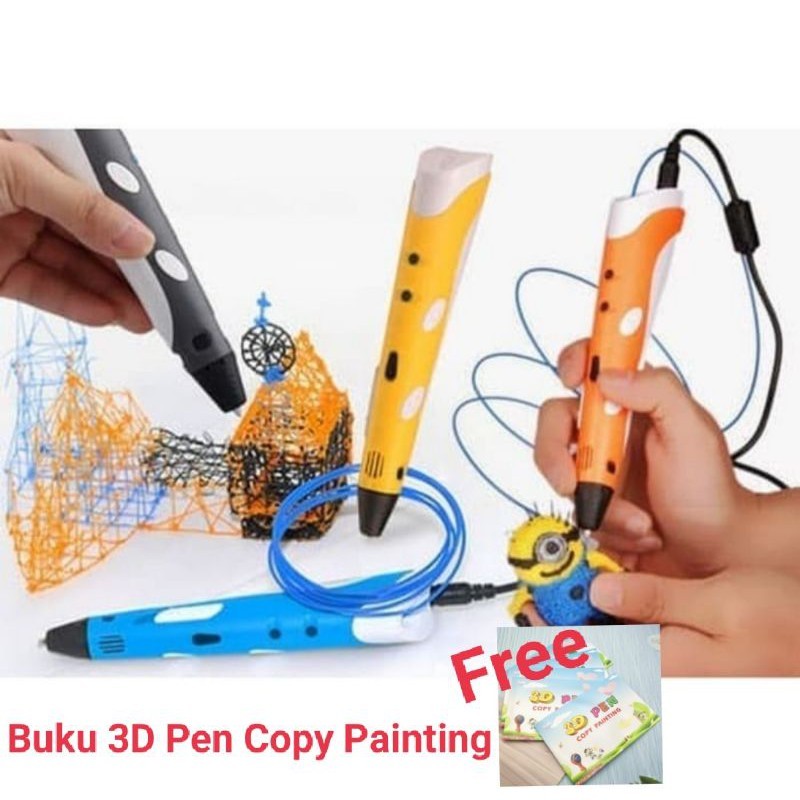 

3D Pen Doodler - Edukasi BONUS BUKU 3D