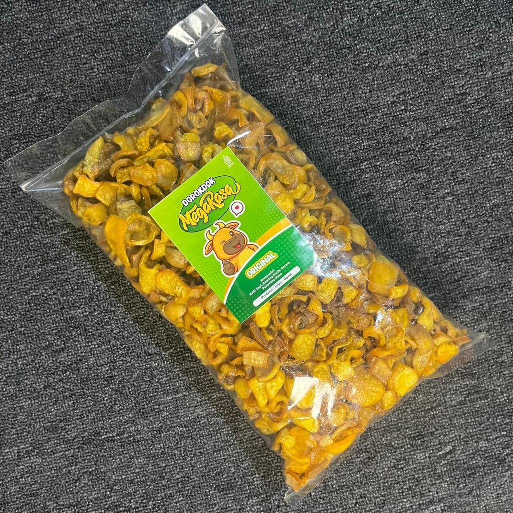 

1 Kg Dorokdok Kerupuk Kulit Sapi Setengah Matang