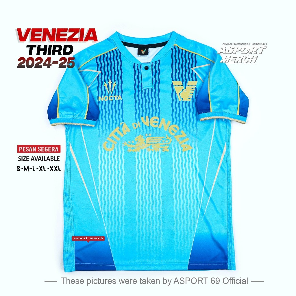 JERSEY BOLA VENEZIA THIRD TERBARU 2024 2025 JERSEY VENEZIA THIRD 24 25