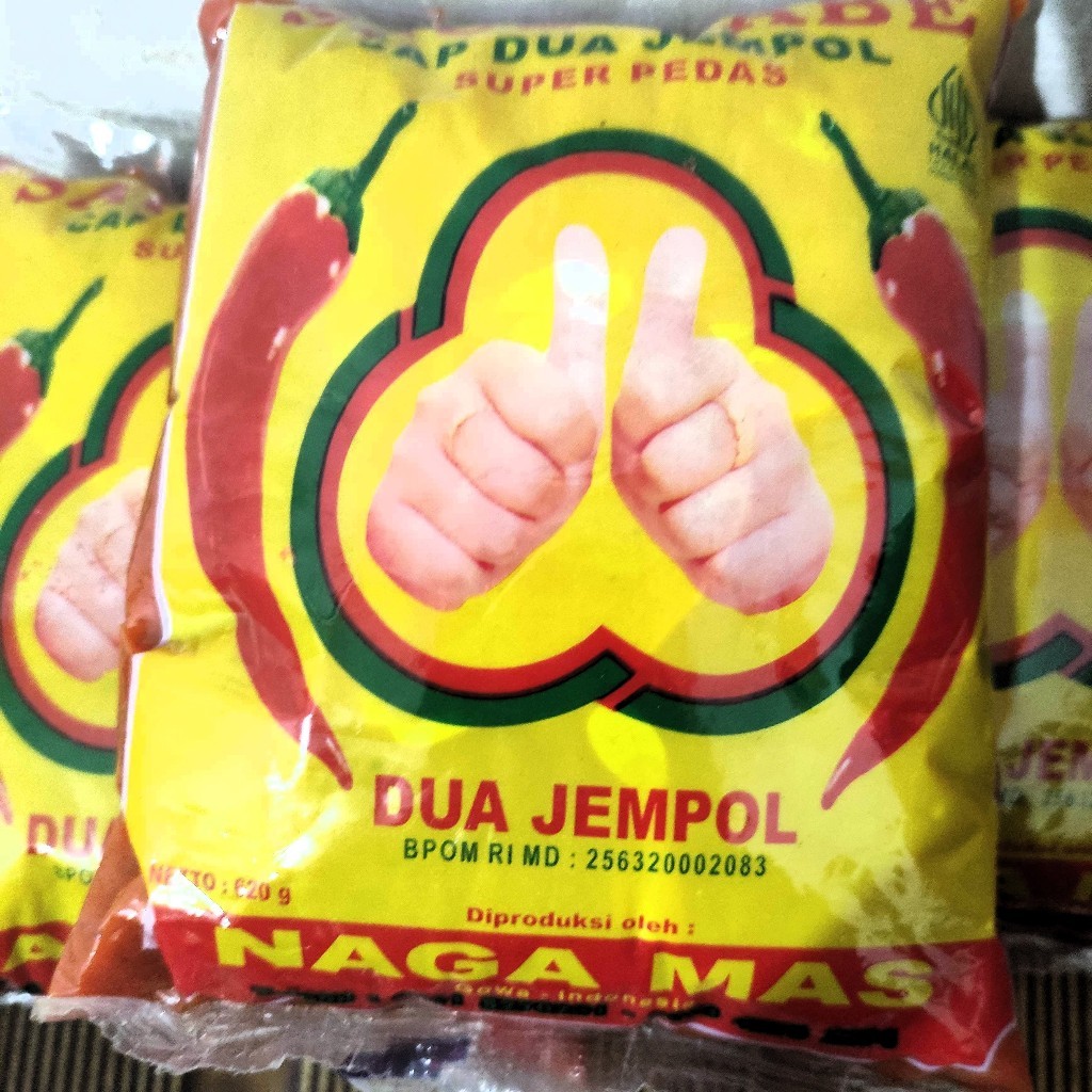 

sambal bantal cap dua jempol pasar online makassar