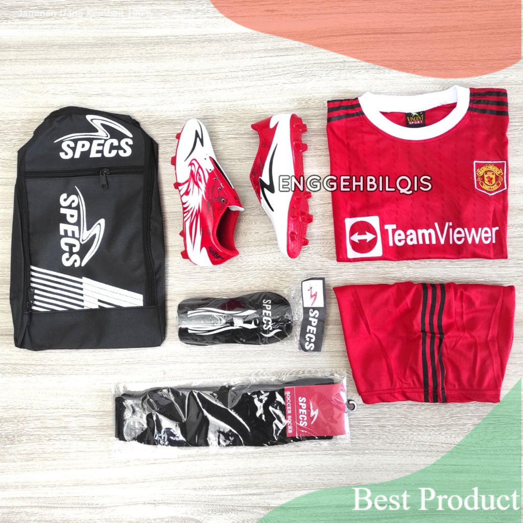 Paket komplit 5 Sepatu bola anak termurah dan berkualitas/Messi Cr7 ronaldo