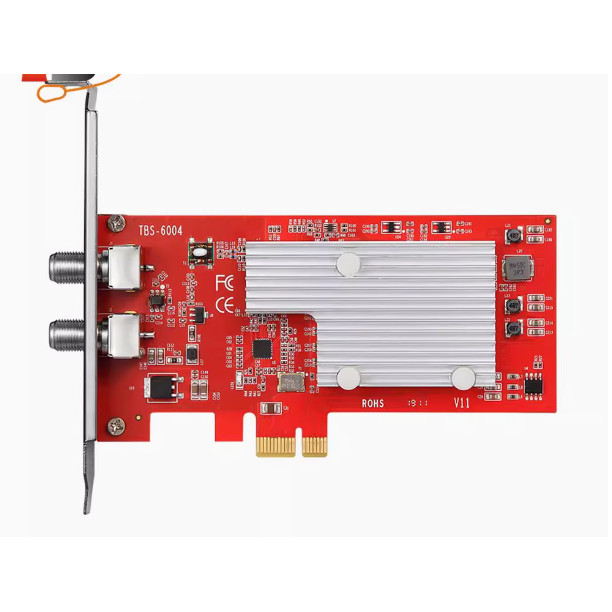 For TBS6004 DVB-C 4-way wired QAM business card printing RF output