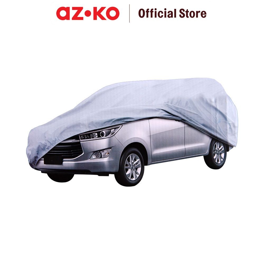 AZKO Otto Klasse Cover Mobil Tipe Suv-c 2 Layer Polyester - Silver Car Cover Aksesoris Oto Pelindung