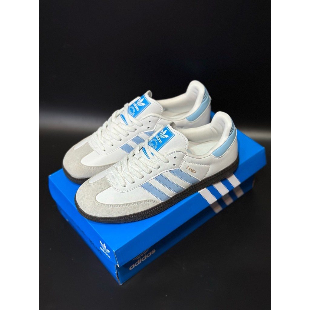 Adidas samba og halo blue