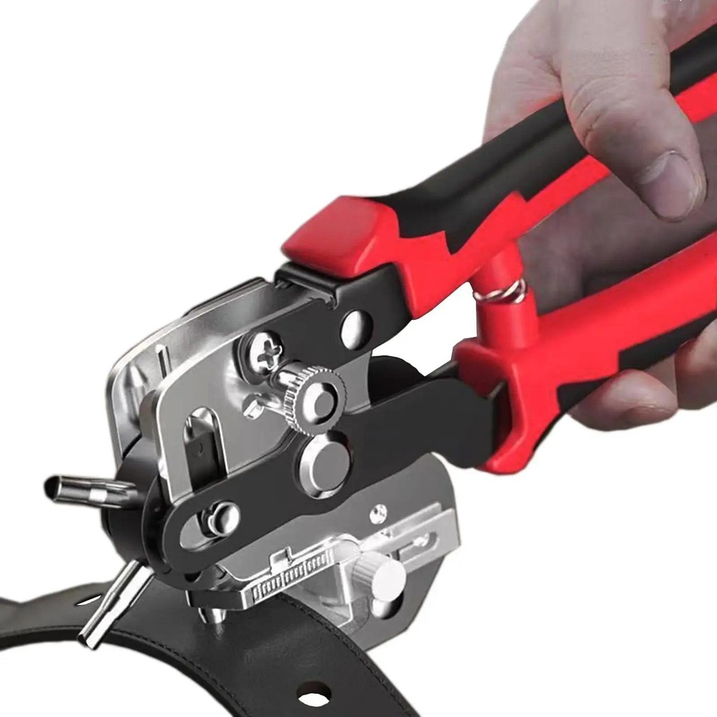 

Multifunctional Hole Punch Eyelet Puncher Leathercraft Leather Belt Watchband Belt Round Plastics Iron Sheet Sheet Hole Punch