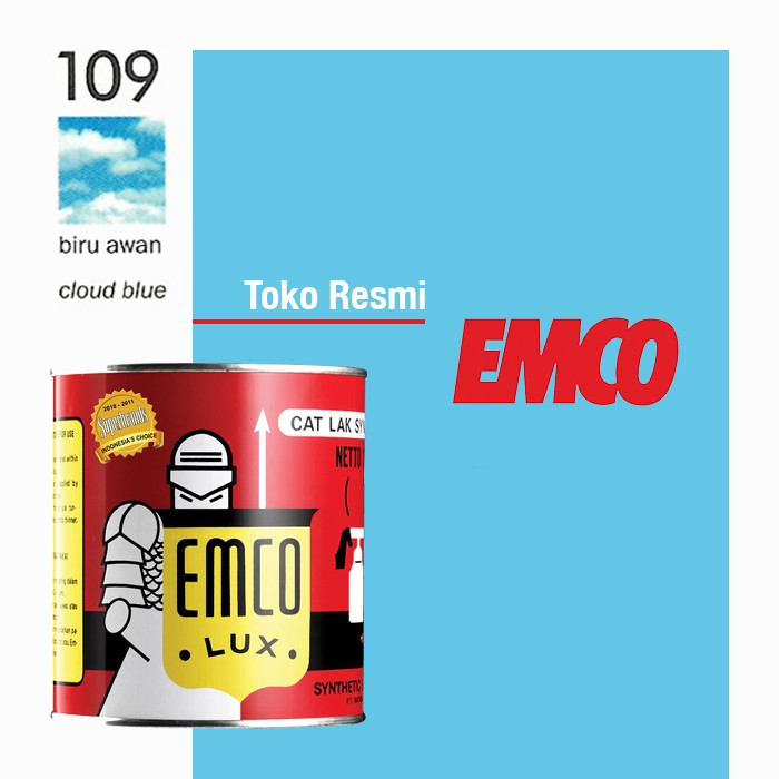 Emco cat besi 0,5 kg warna standart/ emco aluminium paint/ cat kayu besi emco