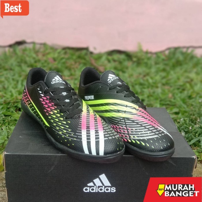 rekomendasi sepatu futsal Sepatu Futsal Adidas Predator 18.3 - Hitam, 39