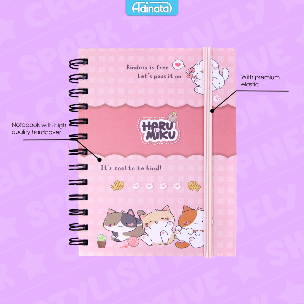 

Haru Miku B6 Notebook 2552-4803 - Adinata / Buku Catatan / Memo