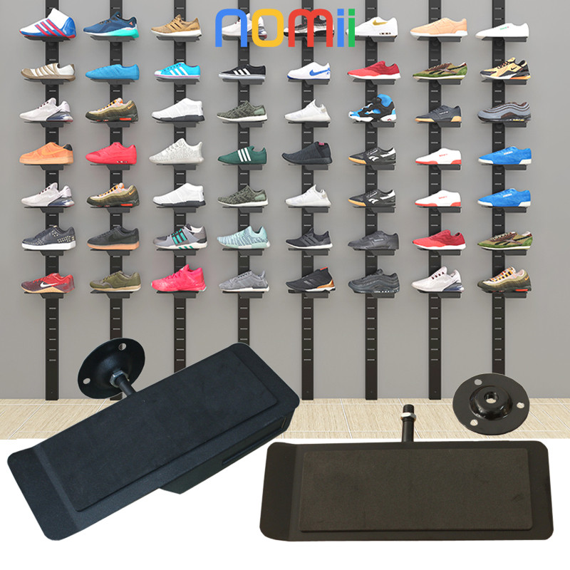 Gantungan Sepatu Dinding ABS Display Sepatu Dinding Pajangan Sepatu For Toko Sepatu Display Shelves