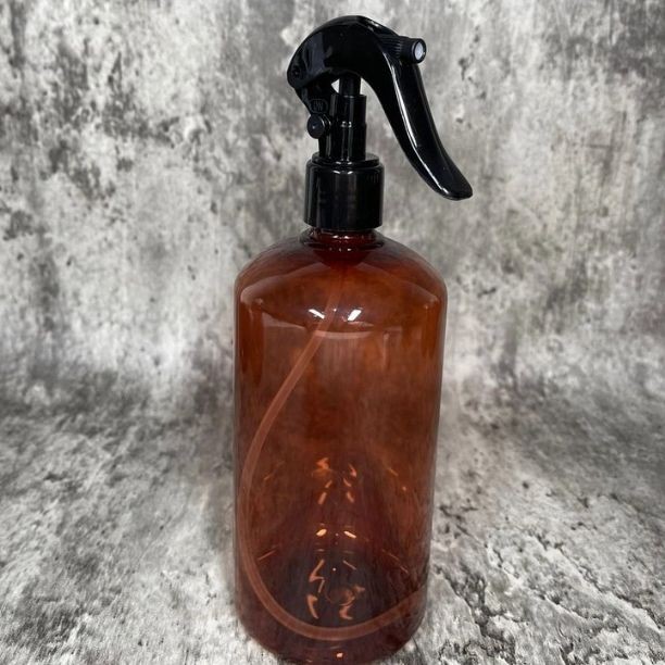 Botol Amber 500ml Sprayer - Bottle Coklat 500 ml Spray Semprot