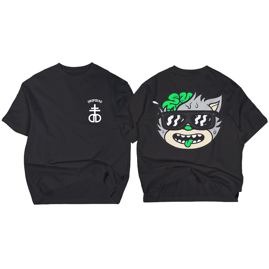 Baju Kaos Oversize Drop Dead Oliver Sykes