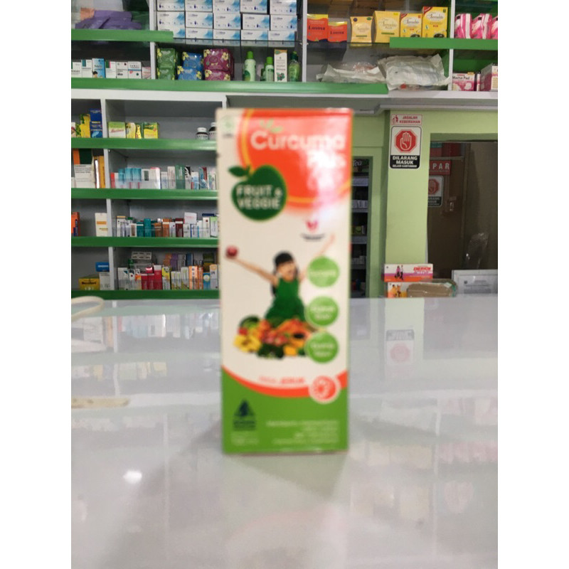 CURCUMA PLUS 100ML FRUIT AND VEGGIE PER BOTOL*