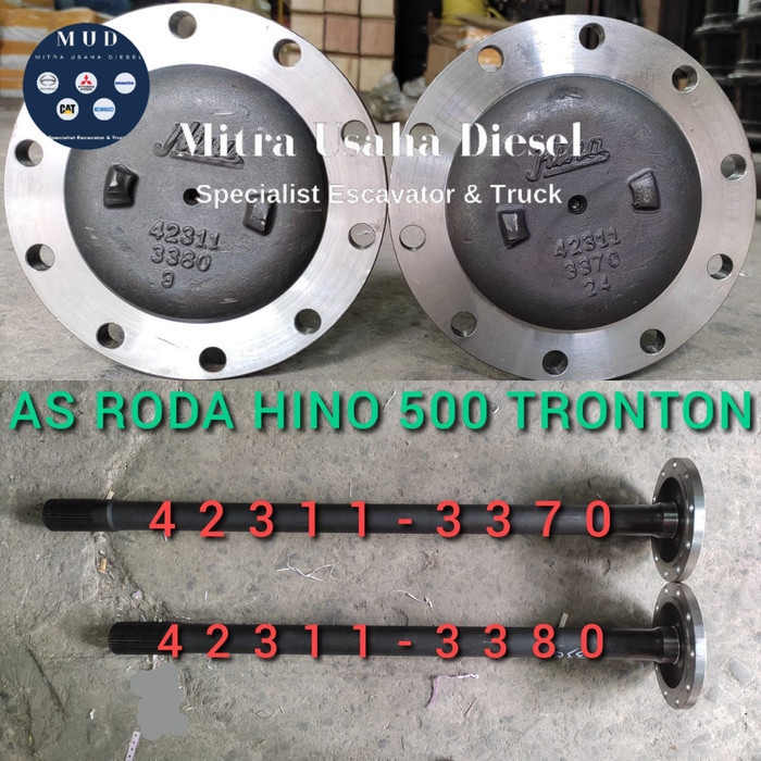 As Roda Hino 500 Tronton FM260JD 42311-3370 42311-3380 OEM berkualitas