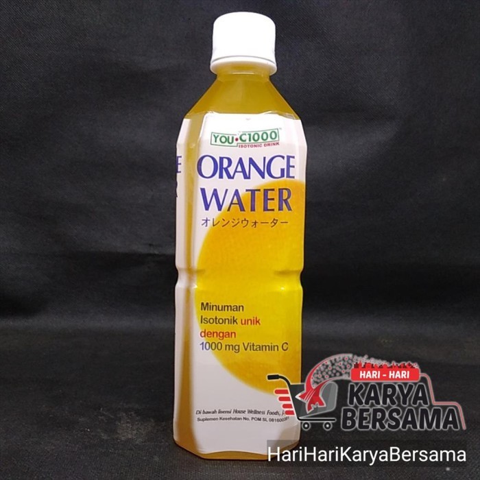 MINUMAN RINGAN YOU C1000 ORANGE WATER 500ML