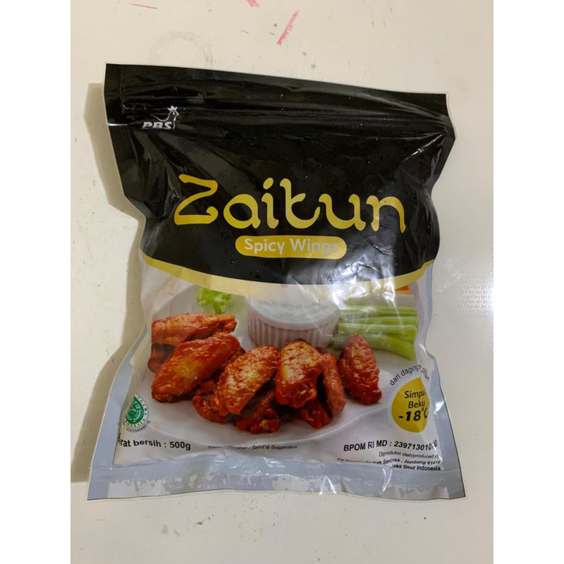 

HIRO - Zaitun Spicy Wing ( 500Gr )