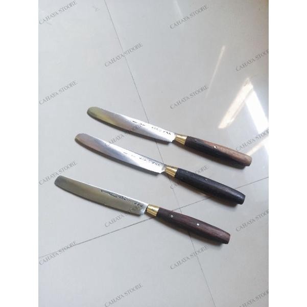 pisau dapur ring tembus HARIS kecil kuningan model Bulat